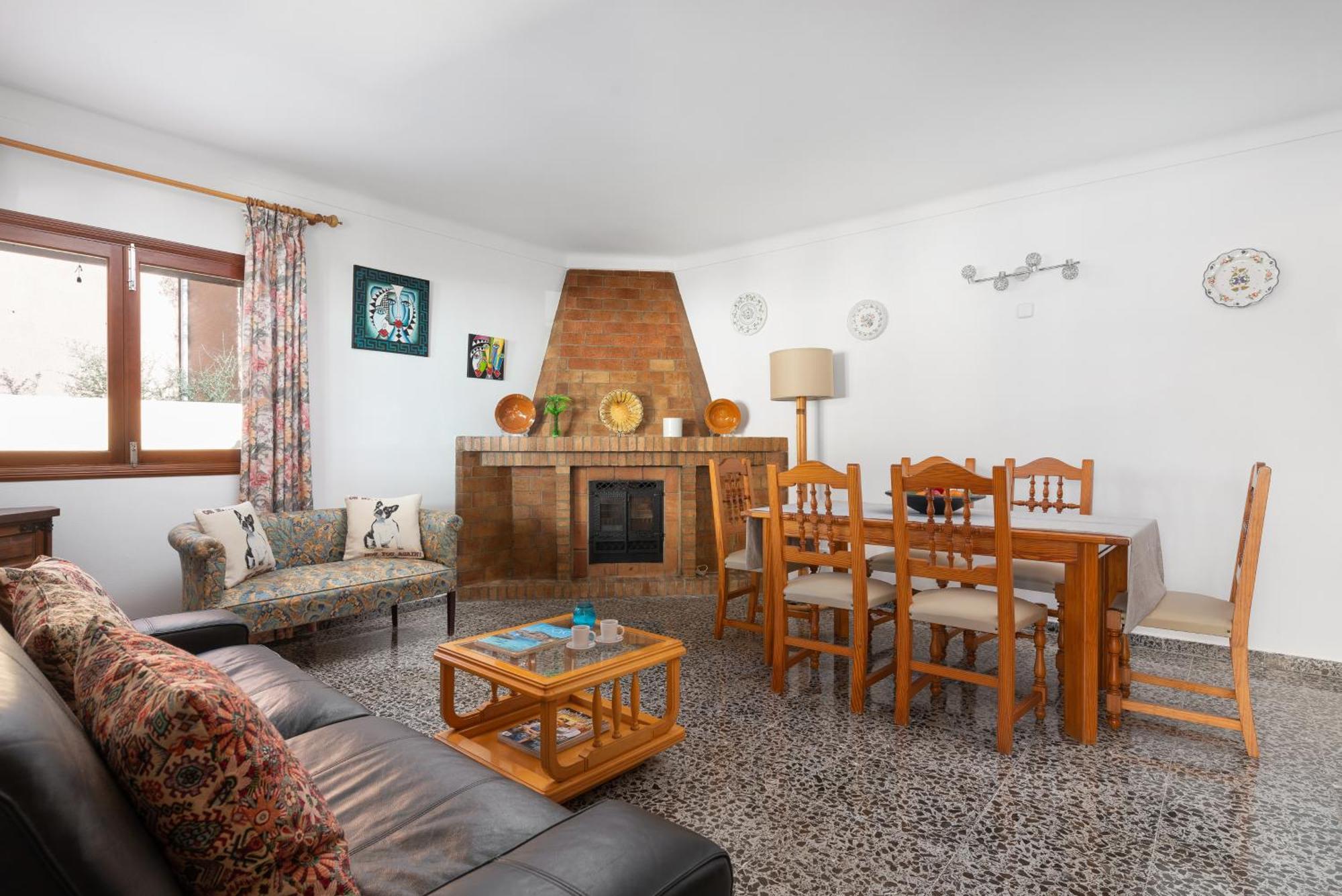 Tradicional Villa Calamar 7 Portocolom  Esterno foto