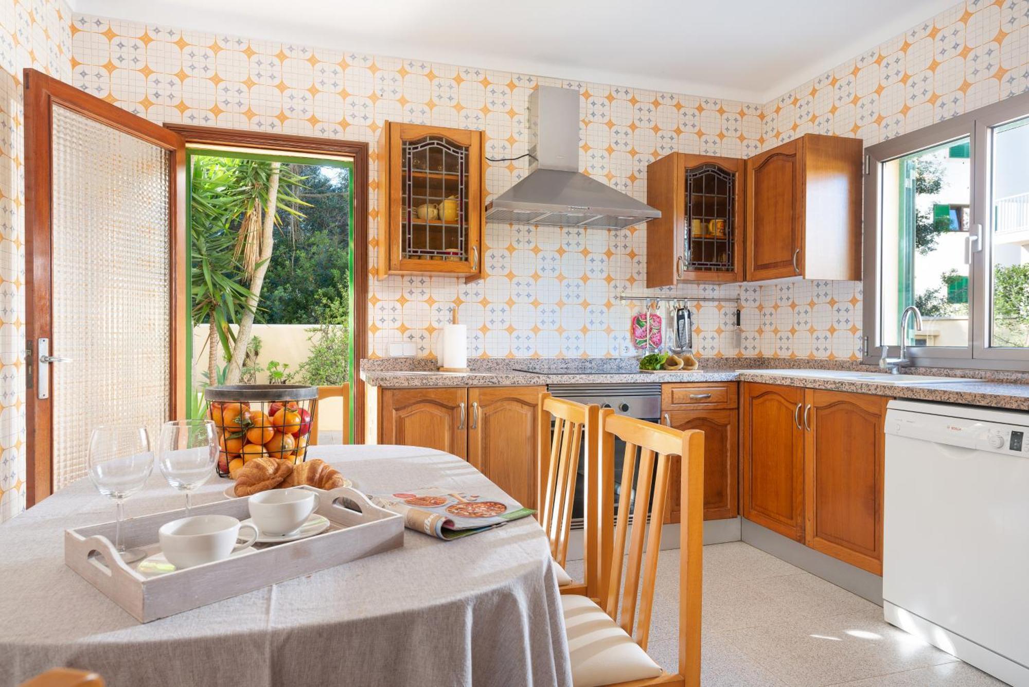 Tradicional Villa Calamar 7 Portocolom  Esterno foto